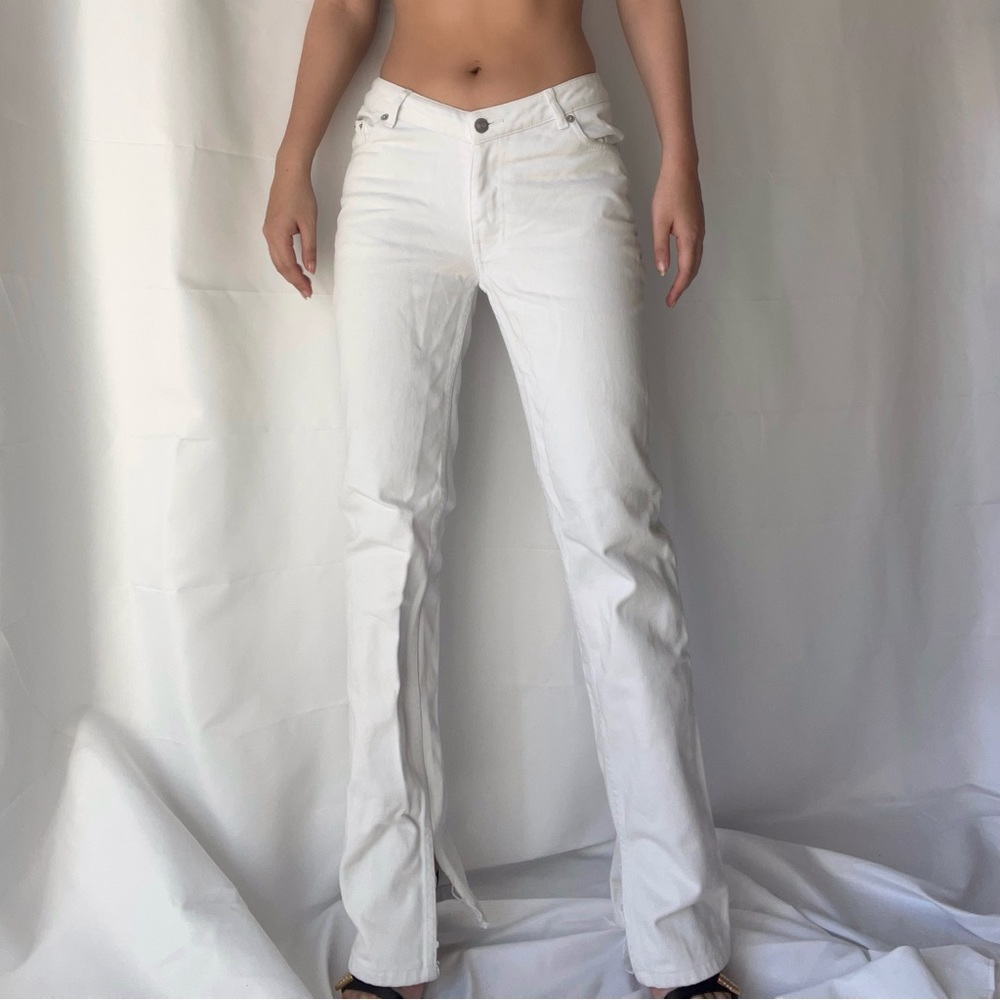 Opening Ceremony White Midrise Jeans
